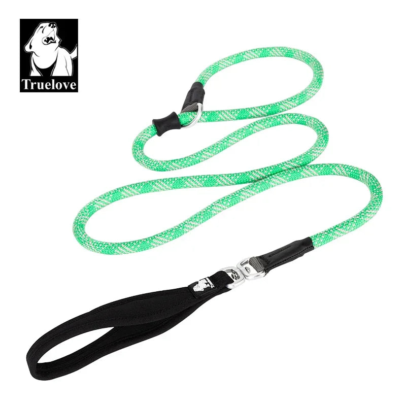 Truelove Slip Lead Training Leash for Dogs – TLL2575 Peaceful Pleasures Health and Wellness Grass Green L China Mainland
