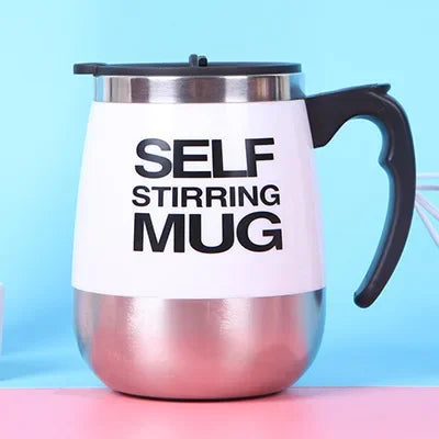 Self-Stirring Coffee Mug | 304 Stainless Steel Magnetic Cup