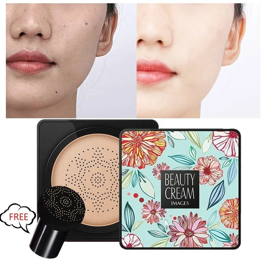 Air Cushion Foundation Concealer Whitening Liquid foundation Waterproof Brighten Face Base Makeup Peaceful Pleasures Health and Wellness
