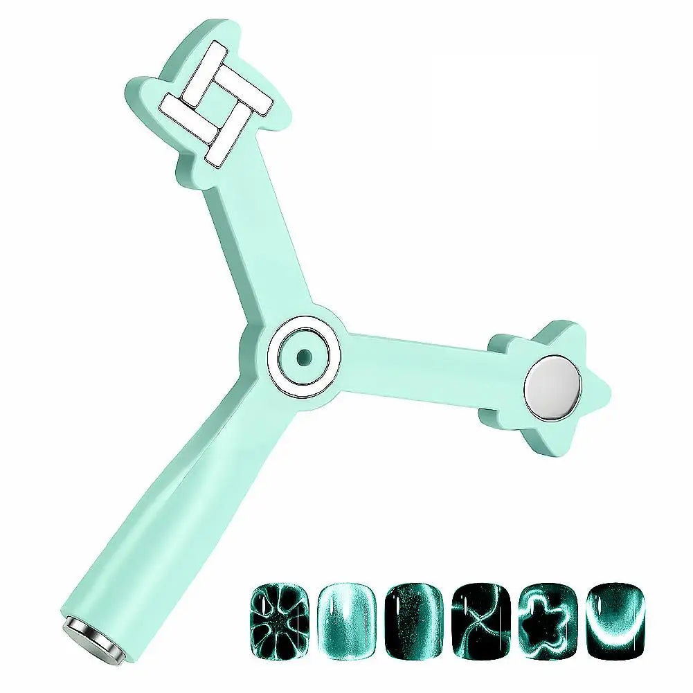 4-in-1 Cat Eye Magnet Nail Art Tool | Multi-Style Magnetic Stick