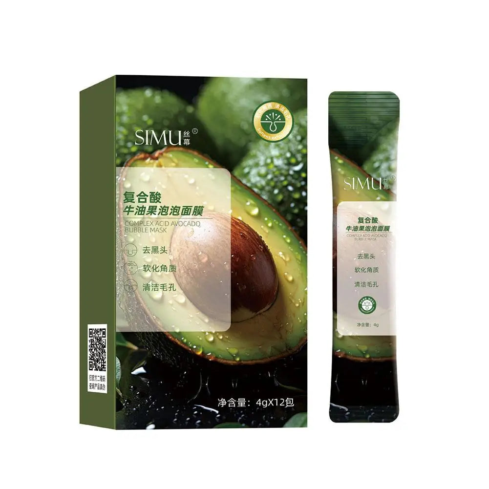Anthocyanin Bubble Mask – Blackhead Removal & Pore Minimizer 12pc
