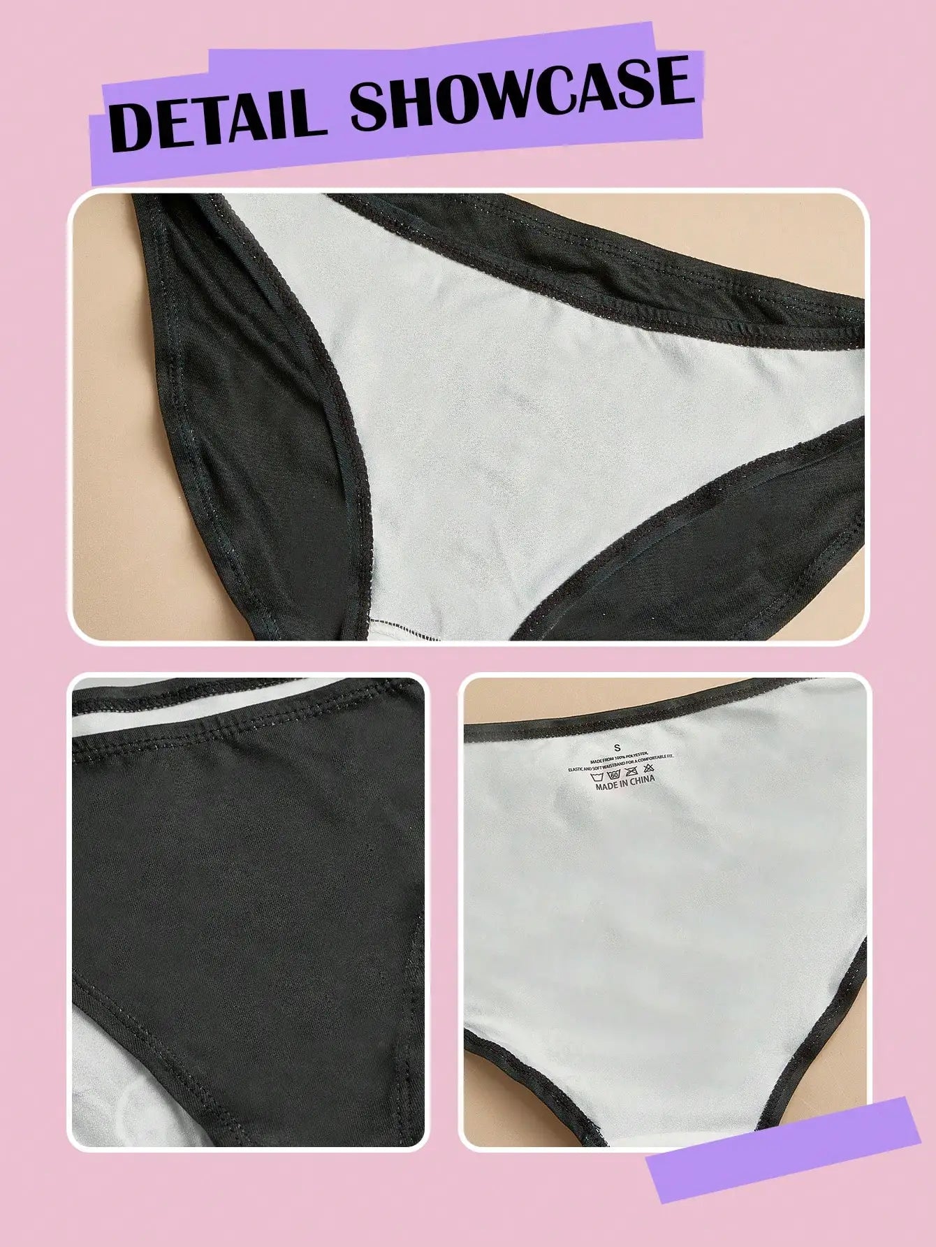 Custom Face Womens Thong Personalized Photo Underwear Funny Custom Womens Thong Panties Five Sizes Available Gift for Her Peaceful Pleasures Health and Wellness