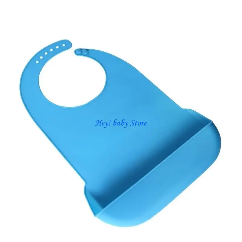 Adult Silicone Bib – Waterproof Feeding Apron for Seniors