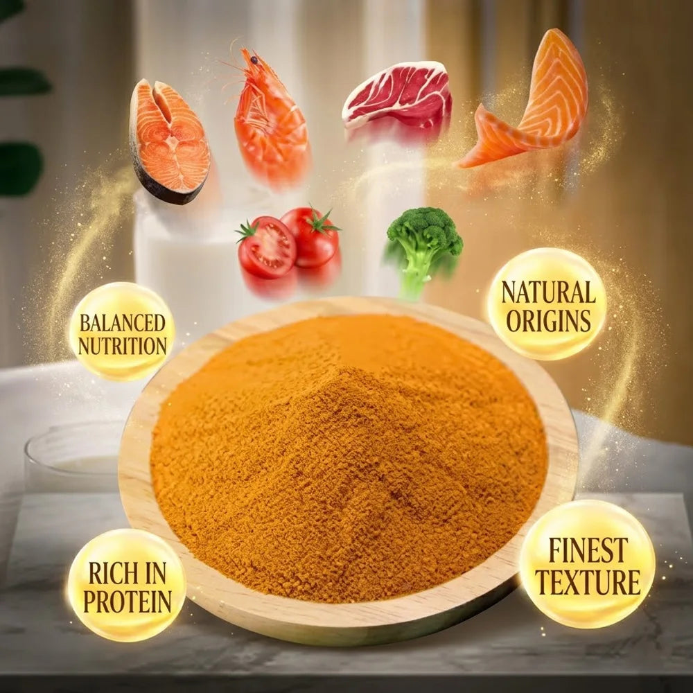 Color Enhancing Fish Food Brine Shrimp Egg Shell-free Nutritious Feed for Fancy Guppy Goldfish Fry Baby Fish Daily Health Diet Peaceful Pleasures Health and Wellness