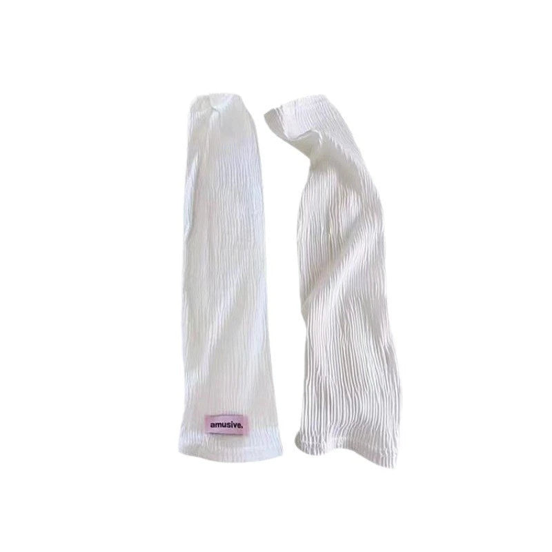 Ice Silk Sunscreen Sleeves for UV Protection and Driving Peaceful Pleasures Health and Wellness