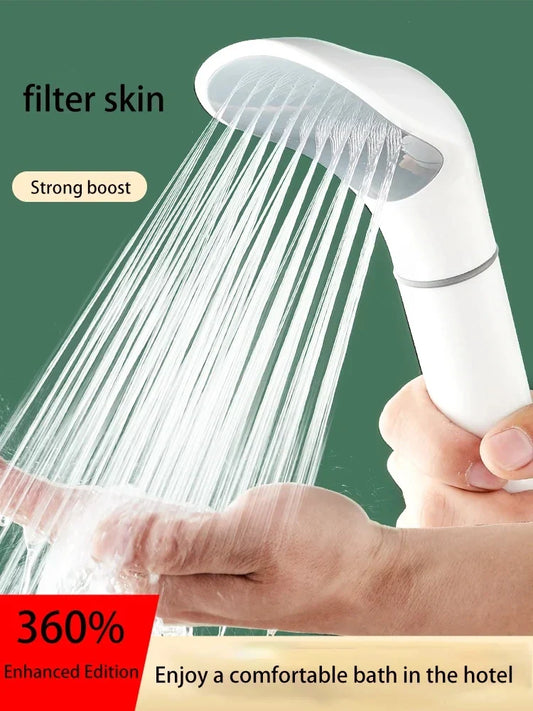 Pressurized Filtered Shower Head – Water Saving Rainfall Spray Filtered Shower Head Oasis Select