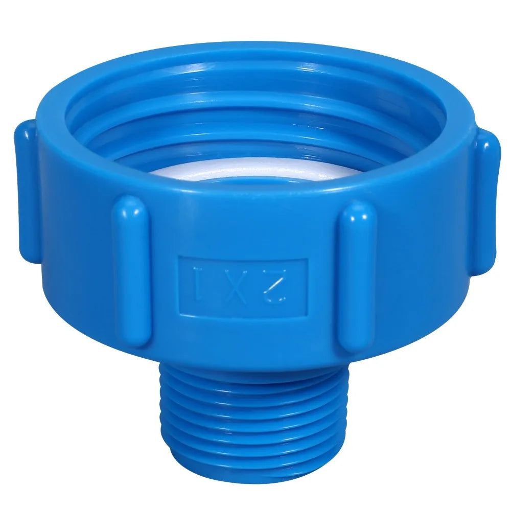 IBC Tank Adapter 60mm to 1/2"–2" BSP Male Pipe Fitting