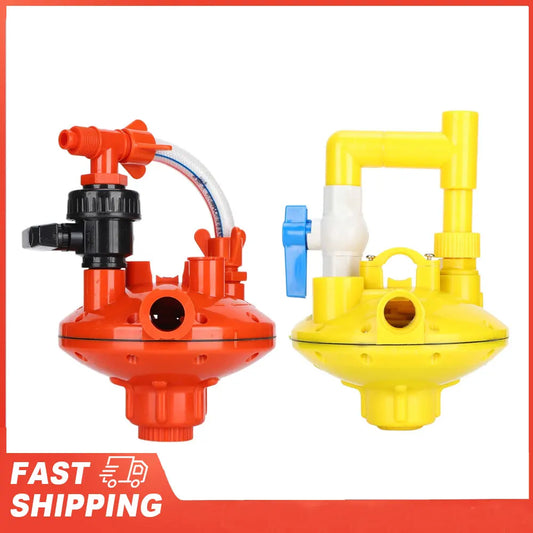 Farm Water Pressure Regulator Poultry Chicken Drinking Equipment Peaceful Pleasures Health and Wellness