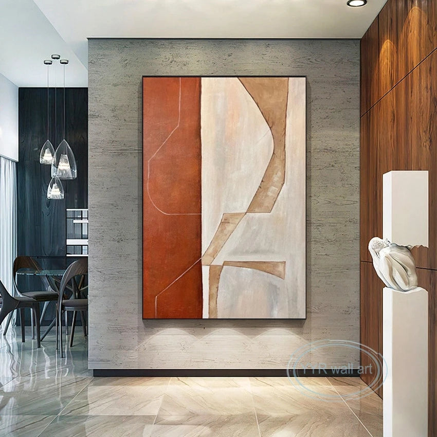 High Quality Handmade Oil Painting Abstract Canvas Wall Art Poster Home Decor Picture Living Room Bedroom Restaurant Nice Mural Peaceful Pleasures Health and Wellness