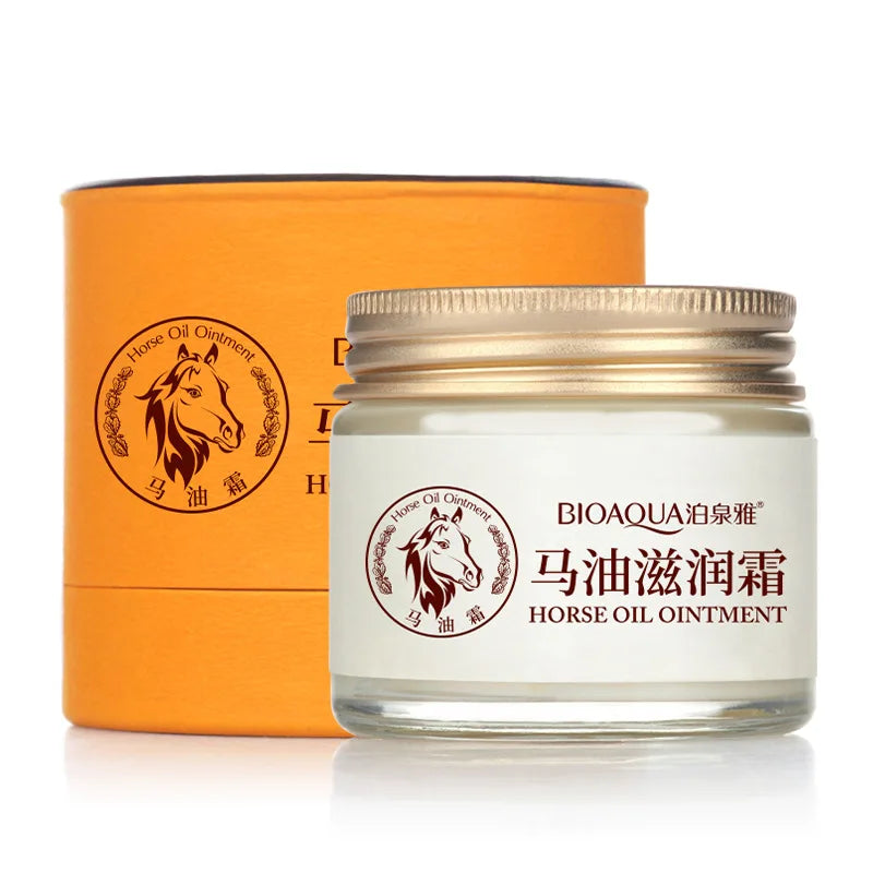 BIOAQUA Horse Oil Face Cream Anti-Wrinkle Moisturizer 70g