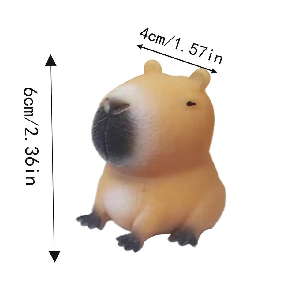 Capybara Squeeze Toy | Cute Squishy Fidget Animal Toy