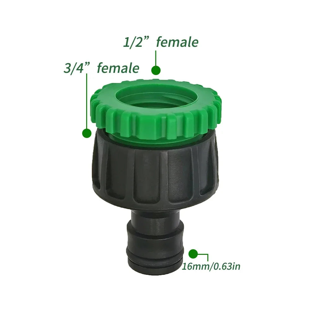Garden Hose Quick Connector 1/2" Double Male Coupling Adapter