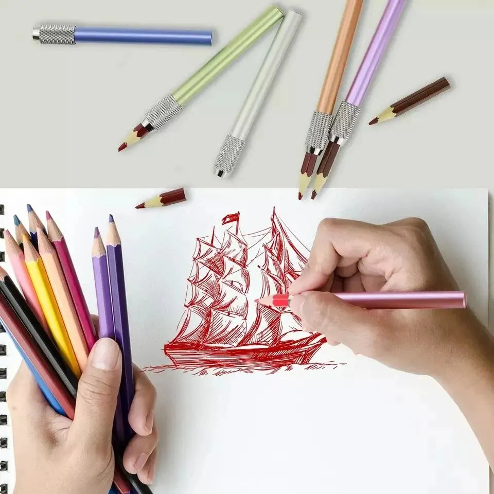 Multi Adjustable Convenient Aluminum Pencil Extension Stand Schol