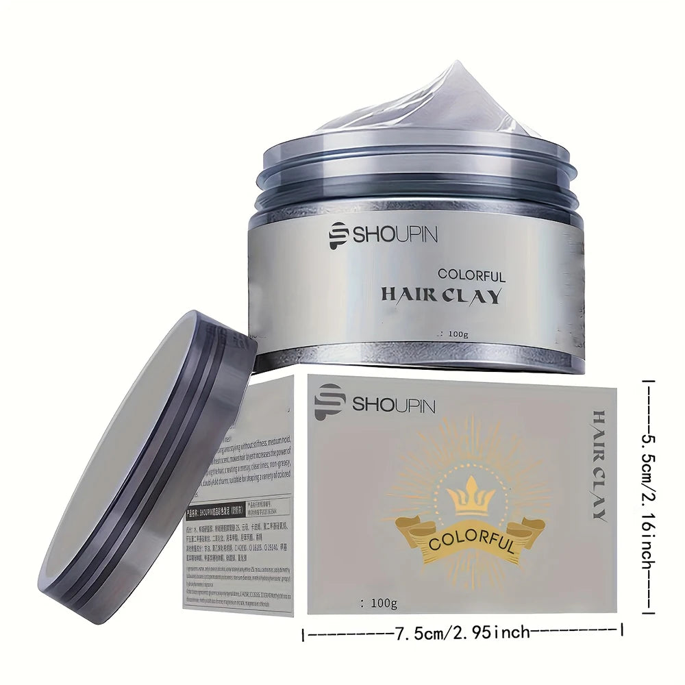 Hair Color Dye Wax Cream | Temporary Color for Halloween, Cosplay, Carnival & Daily Styling Peaceful Pleasures Health and Wellness