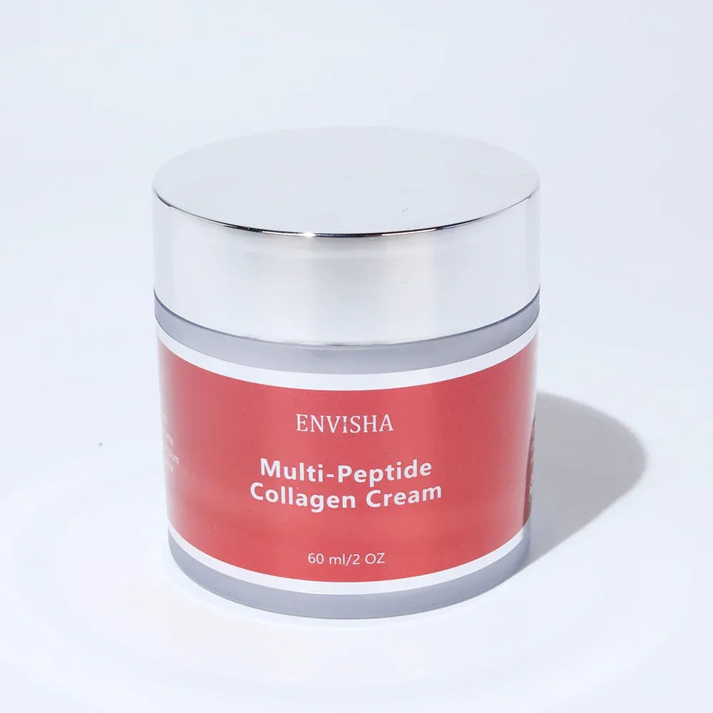 ENVISHA Multi-Peptide Collagen Face Cream – Anti-Aging, 60ml Peaceful Pleasures Health and Wellness