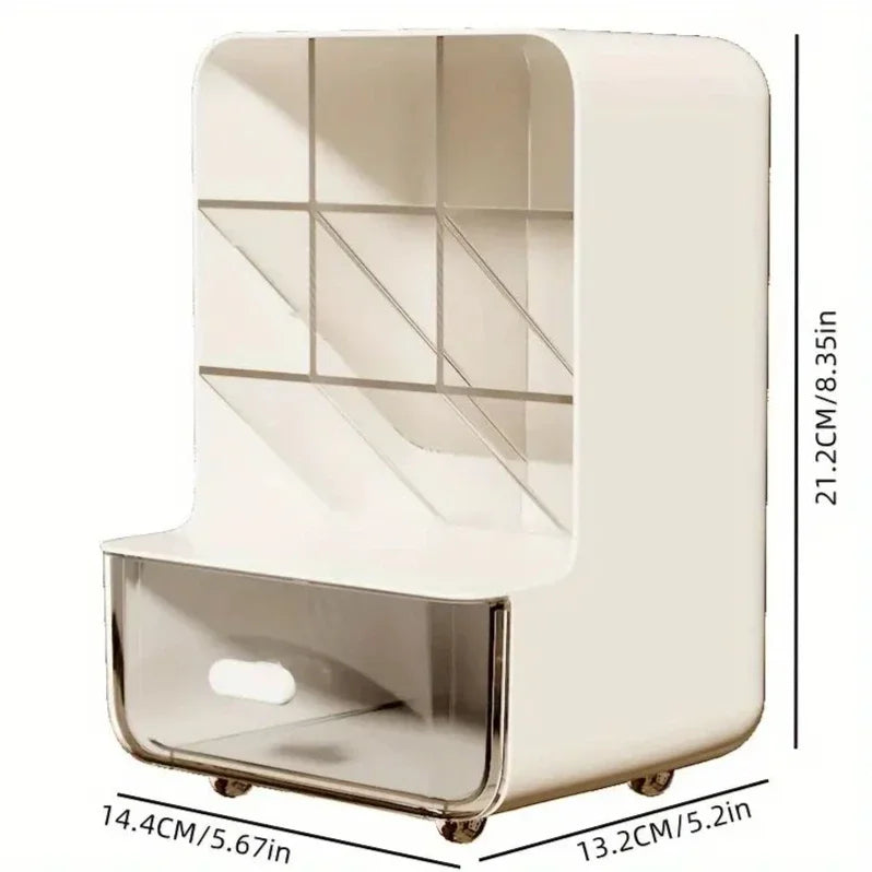 Multi-layer Desk Organizer Large Capacity Office Accessories Slanted