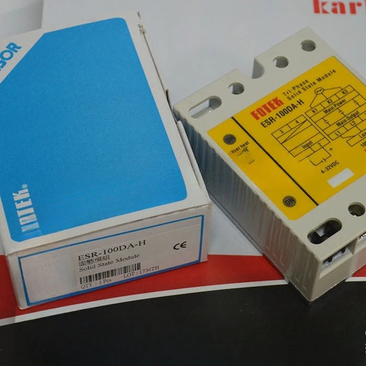 Parts for FOTEK Yangming ESR-100AA high power three-phase solid state module Peaceful Pleasures Health and Wellness 100A -ESR-100AA--