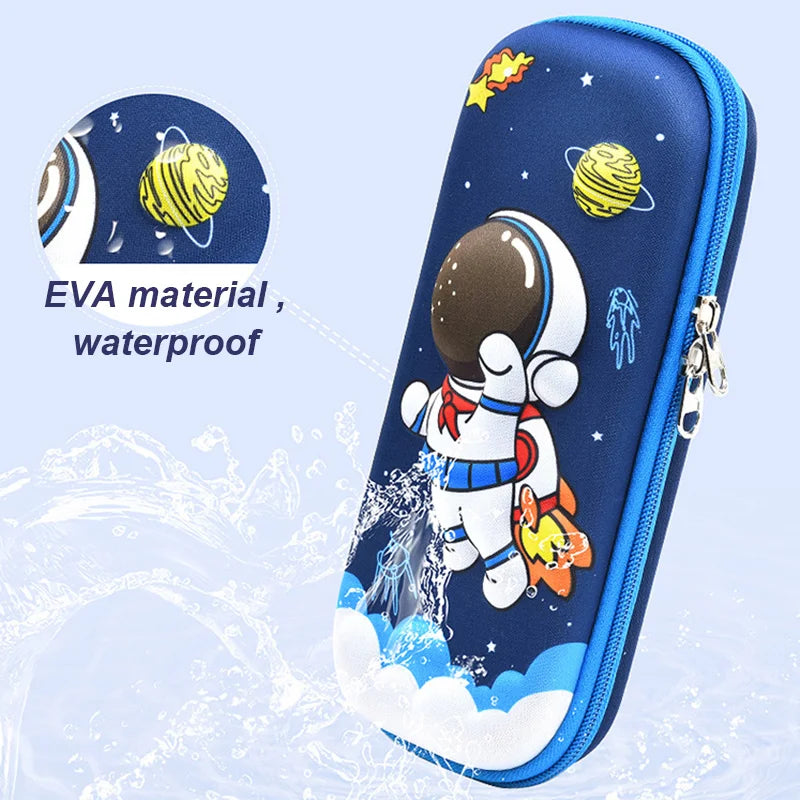 3D Kawaii Pencil Case EVA Large Capacity Waterproof Light Box Student