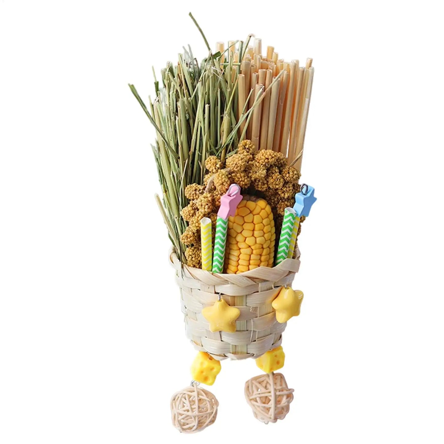Foraging Chew Toys for Parrots, Lovebirds & Finches