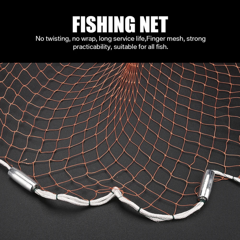 Saltwater Fishing Cast Net For Fish Shrimp Trap with Heavy Sinkers Throw Net Size 4ft/6ft/8ft Radius Freshwater Throw Nets Peaceful Pleasures Health and Wellness