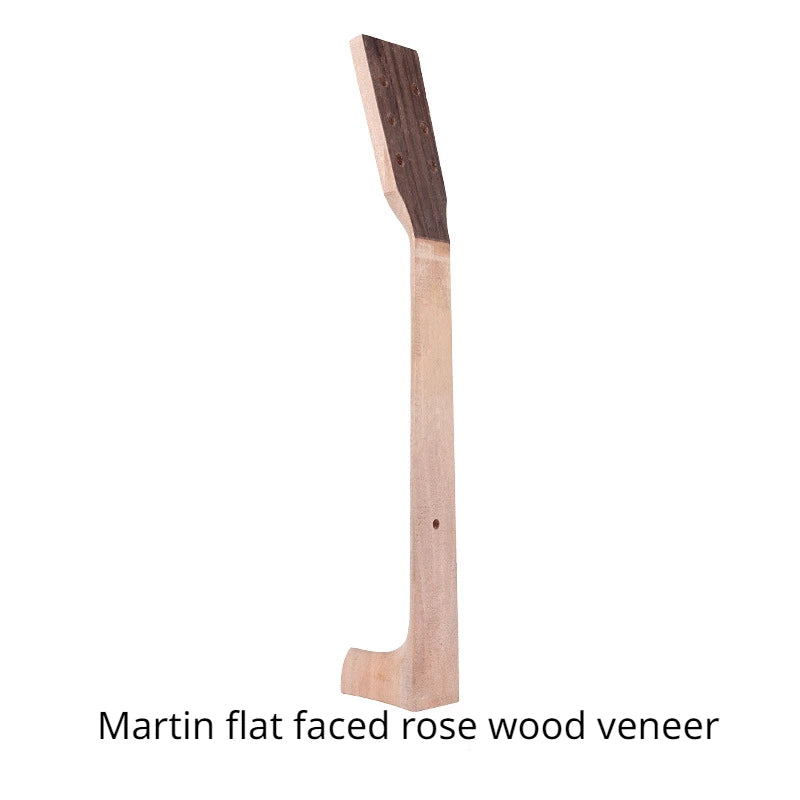 Acoustic Guitar Handle 38 Rose Pasted Leather Material Neck Flat