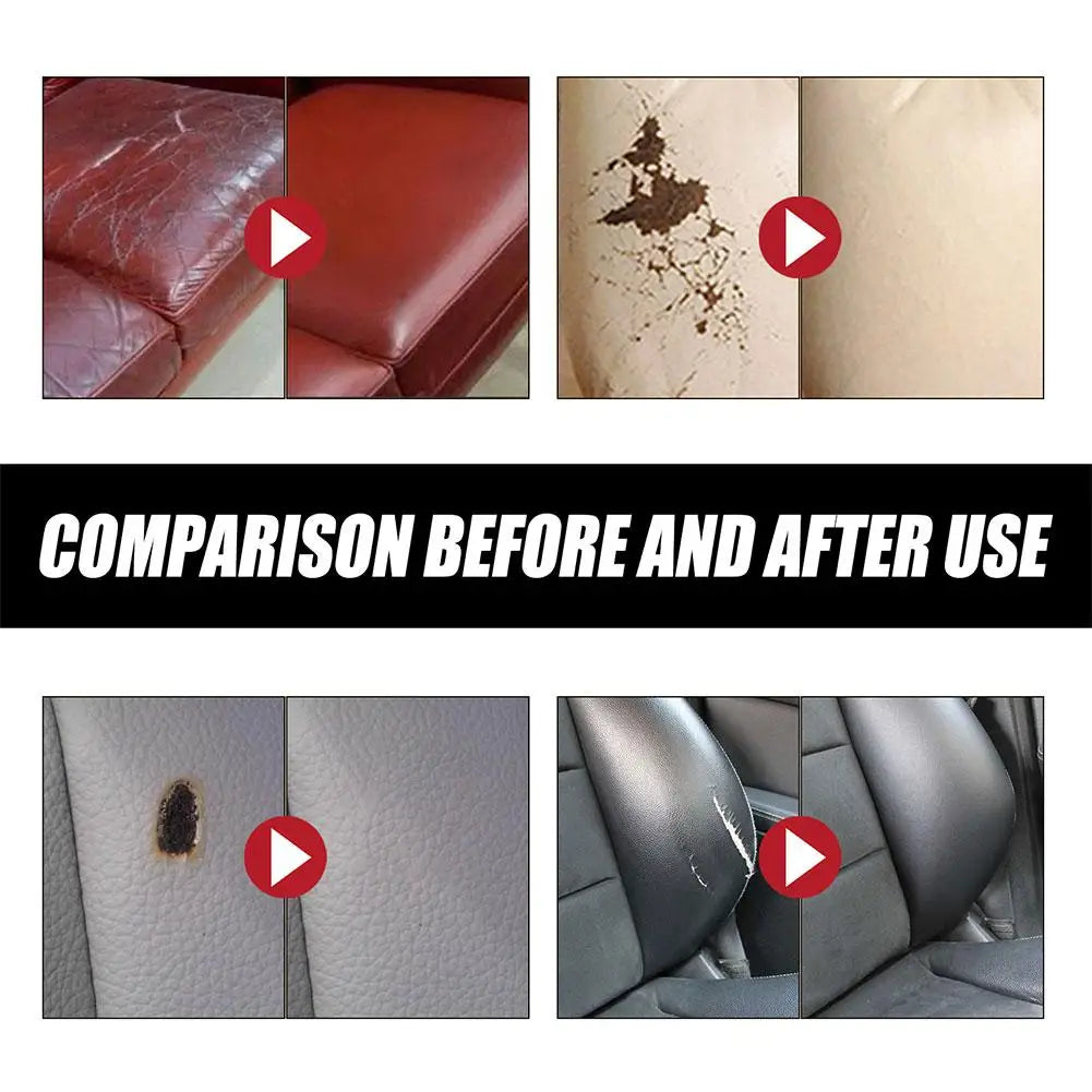 1/3pcNatural Leather Filler Repair Compound Auto Leather Restoring Paste Paintable Restoration Cream For Tears Crack Burns Holes Peaceful Pleasures Health and Wellness