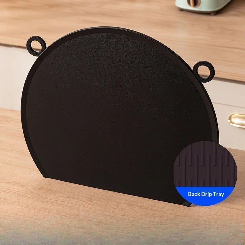 New Non-Slip Dura Kitchen Tpu Cutting Board, Round Flexible Bendable Design, Dishwasher Safe, Ideal for Kitchen & Restaurant Use Peaceful Pleasures Health and Wellness