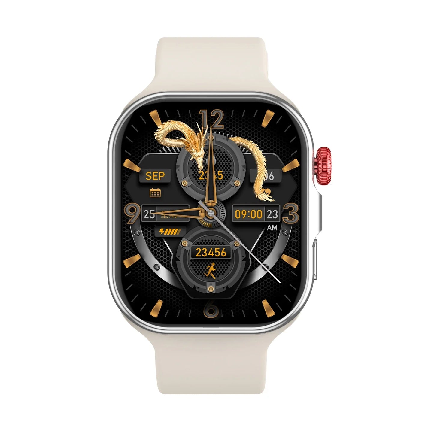 MINGCC 2.02" Smart Watch – Calling, Fitness & Waterproof