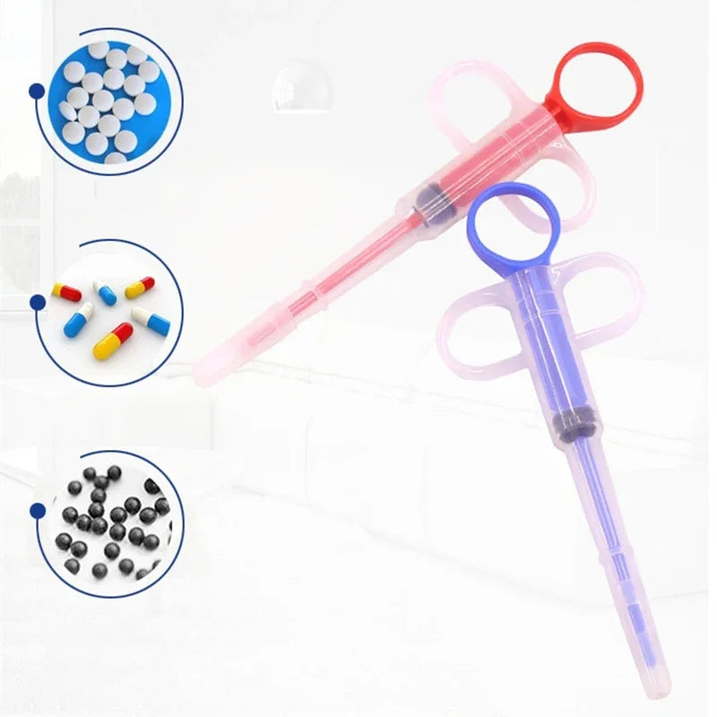 Pet Pill Dispenser & Syringe Feeder Kit for Dogs & Cats Pet Medicine Feeder Peaceful Pleasures Health and Wellness