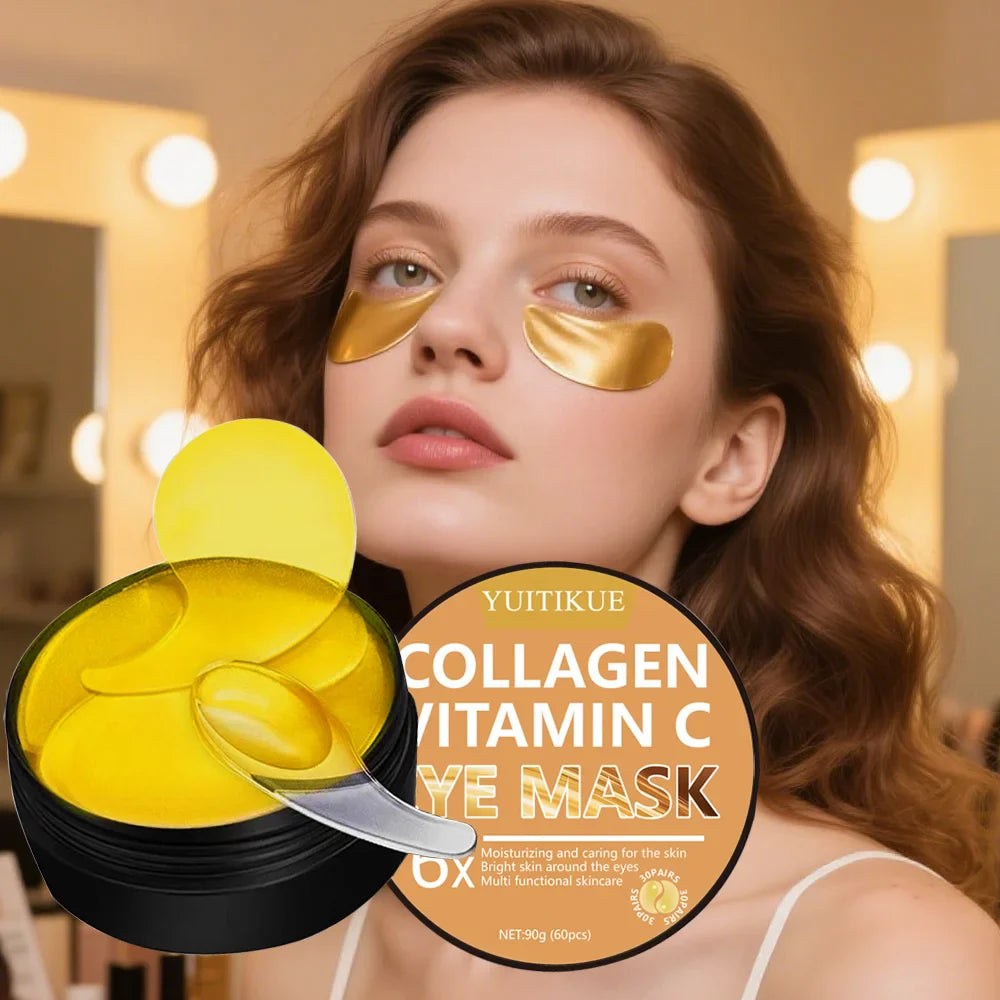 YUITIKUE Collagen Vitamin C Eye Mask – Hydrating & Brightening