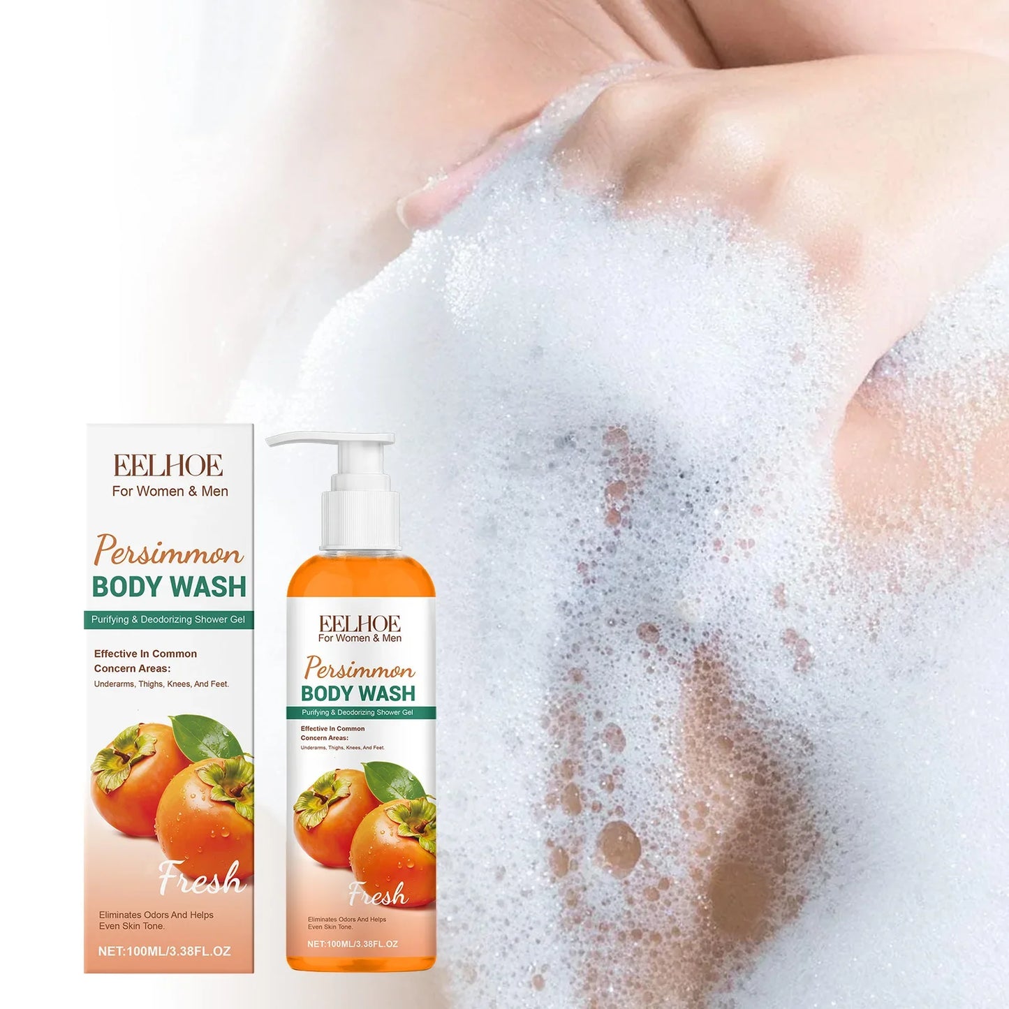 Persimmon Fresh Shower Gel – Refreshing Daily Body Wash