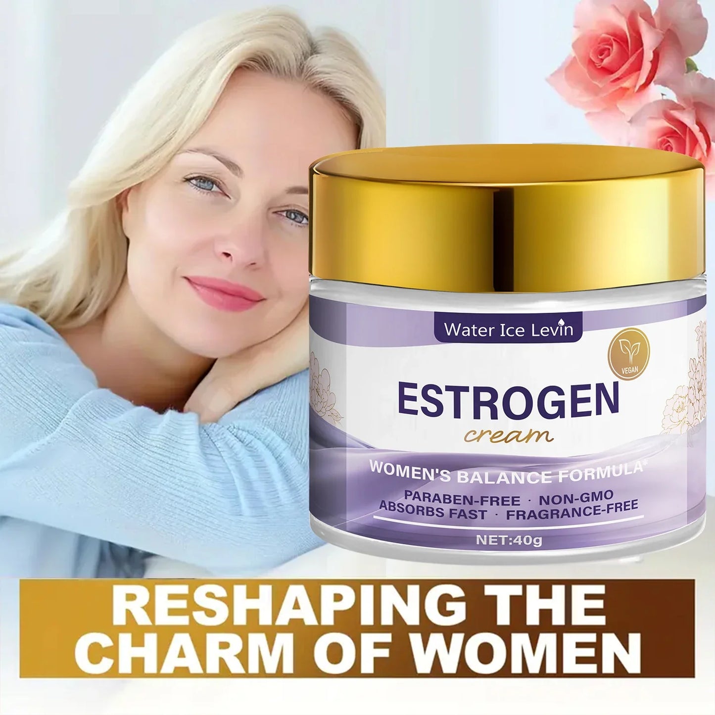 Estrogen Cream Bee Venom & Vitamin E – Moisturizing Face Cream