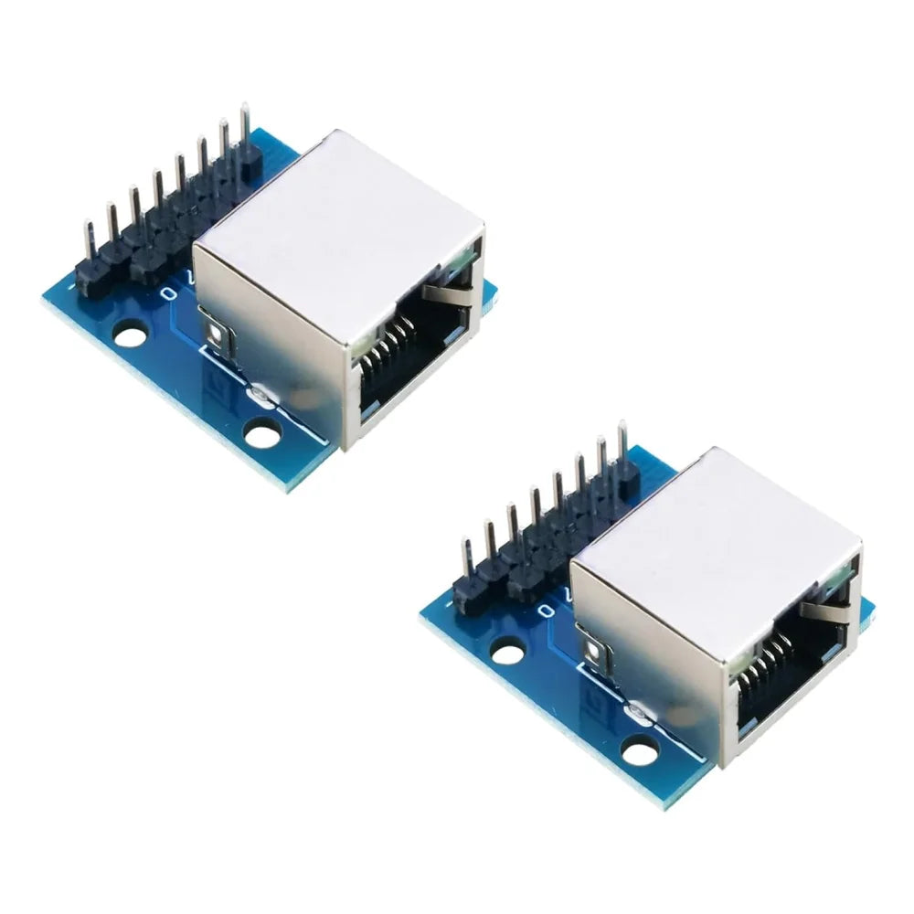 2/5/10PCS RJ45 Breakout Board with LED Lights,8P8C Female Socket Connector 2.54mm Pitch RJ45 Adapter Test Board with Pin Headers Peaceful Pleasures Health and Wellness