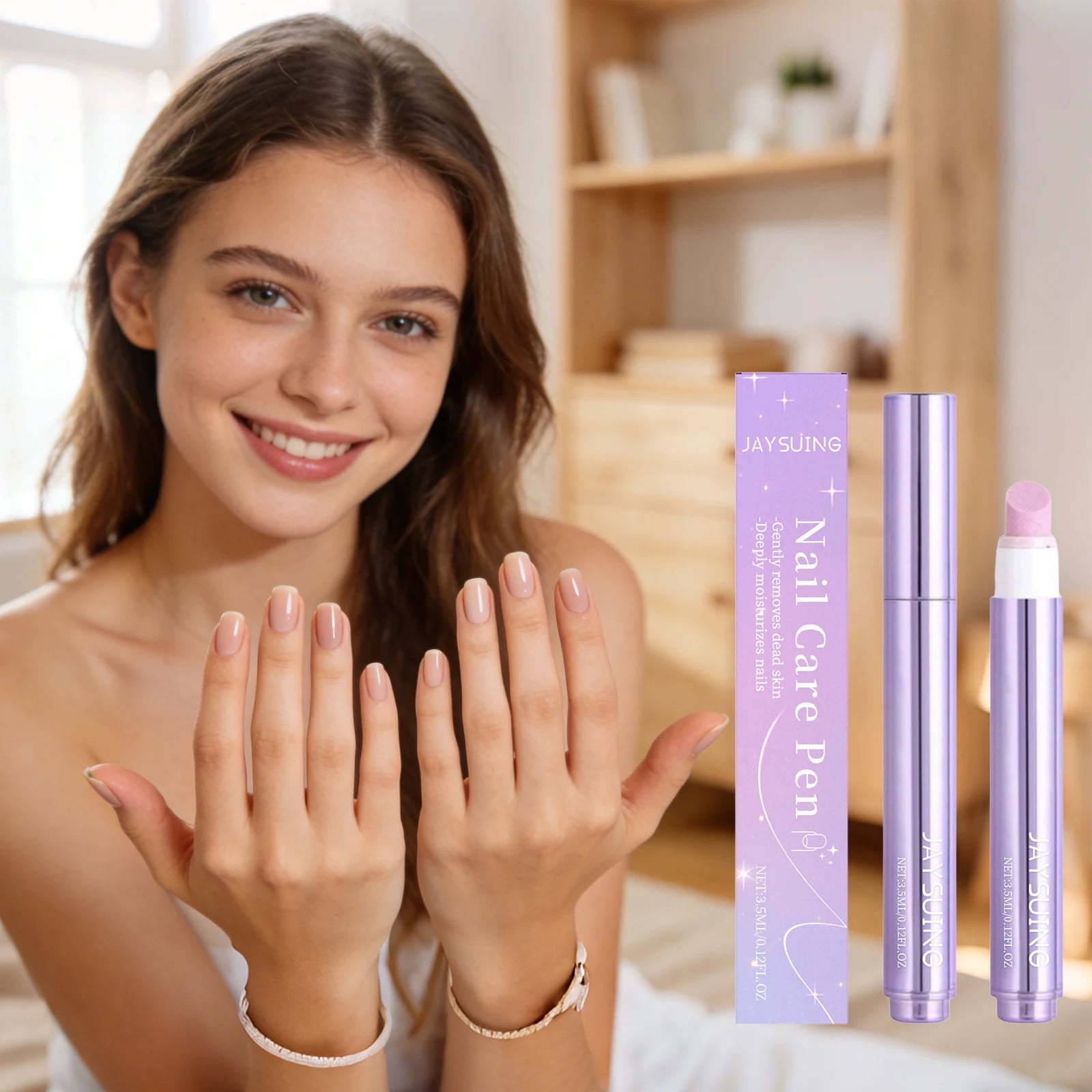 Sunflower Seed Oil Nail Pen Nourish Repair Nails Soften Cuticle Prevent Breakage Strengthen Nails Quick Dry Nails Care Oil Pen Peaceful Pleasures Health and Wellness