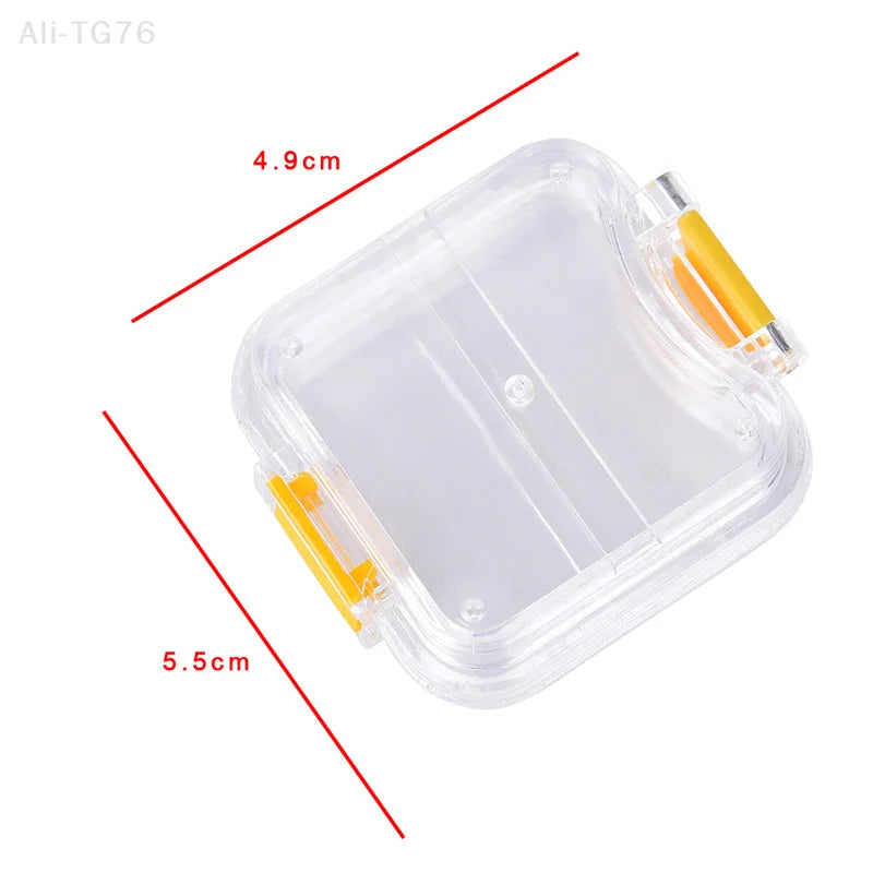 Clear Plastic Dental Crown Storage Box with Membrane | 1 PC