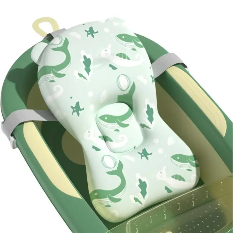 Infant Bath Mat – Ergonomic Baby Bathing Cushion 7–24 Mo