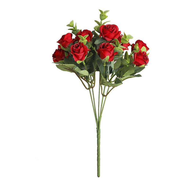 Artificial Silk Rose Bouquet – Wedding & Home Décor