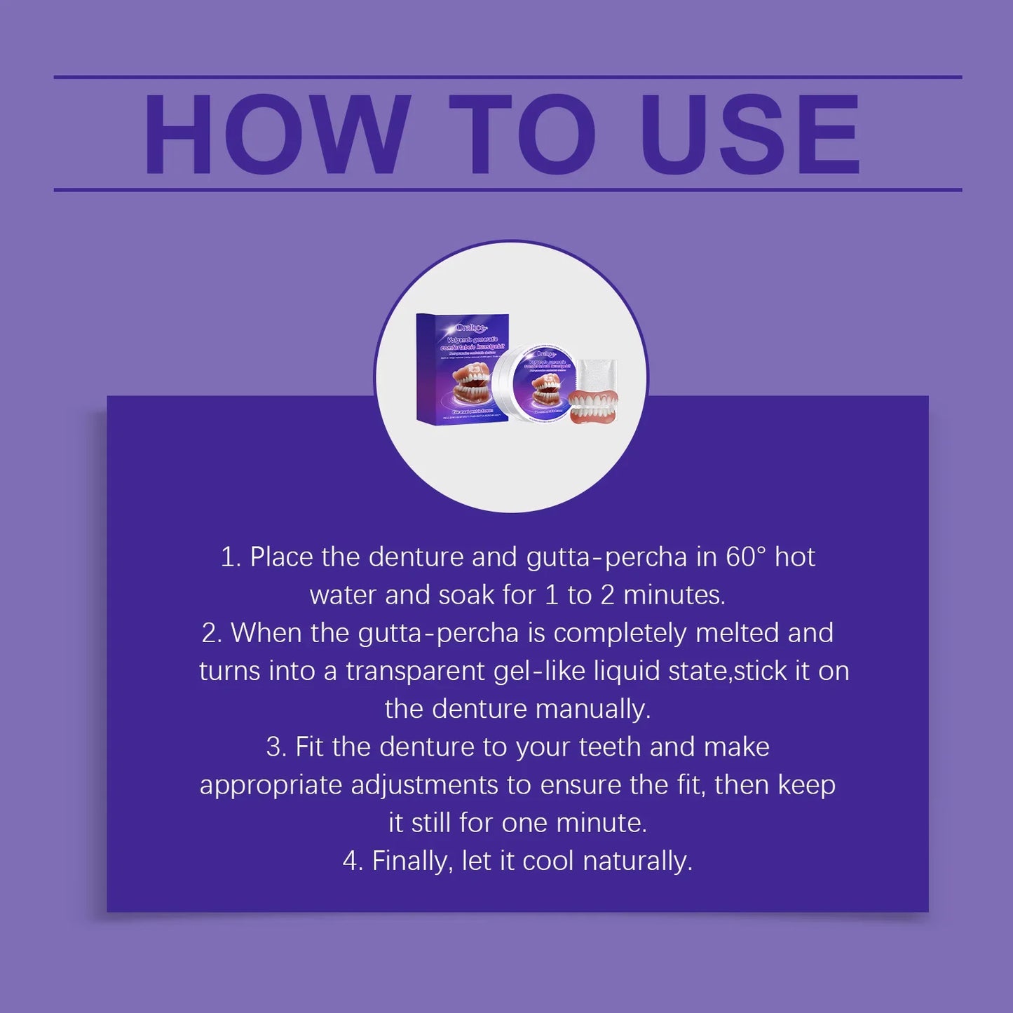 Denture Prosthetic Set – Comfortable, Lightweight & Secure Fit