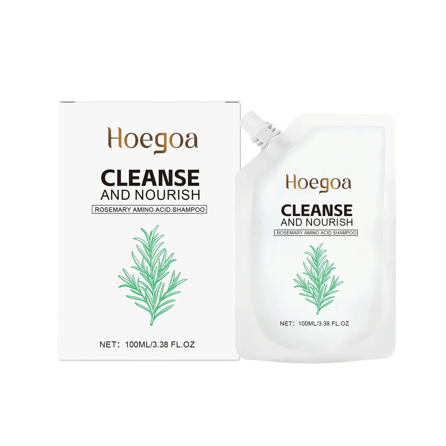 HOEGOA Rosemary Shampoo – Daily Cleanse & Shine, All Hair Types