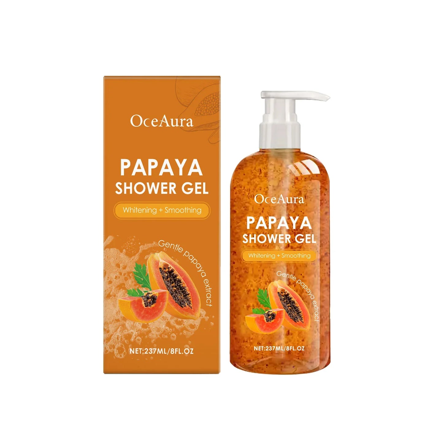 OceAura Brightening Moisturizing Body Wash Shower Gel 237ml