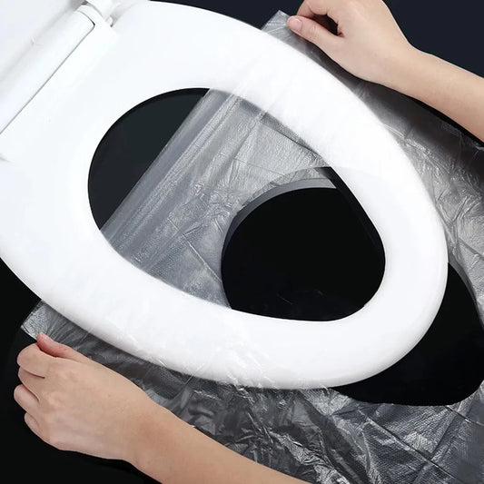 Disposable Toilet Seat Covers | Travel & Camping PE Pads Disposable Seat Covers Peaceful Pleasures Health and Wellness
