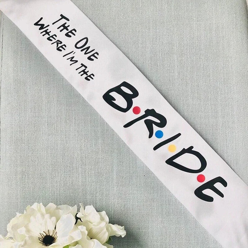 I Do Crew Bridal Sash | Bachelorette Bridesmaid Gift Bridal Party Sash Peaceful Pleasures Health and Wellness