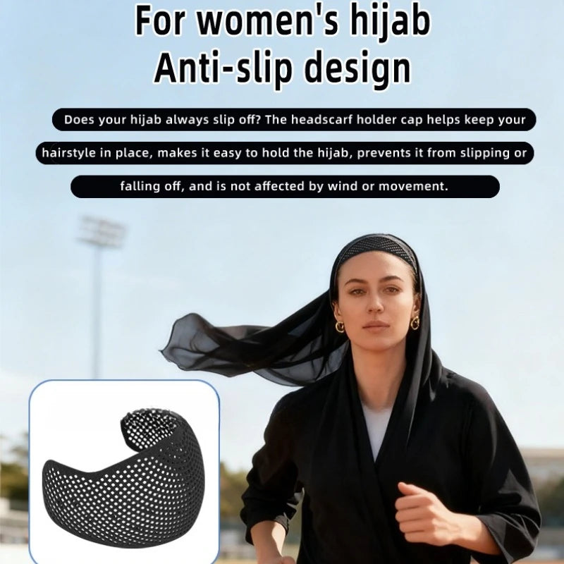 Non-Slip Women's Head Cap for Headscarves | Breathable & Light Women's Under Cap Peaceful Pleasures Health and Wellness