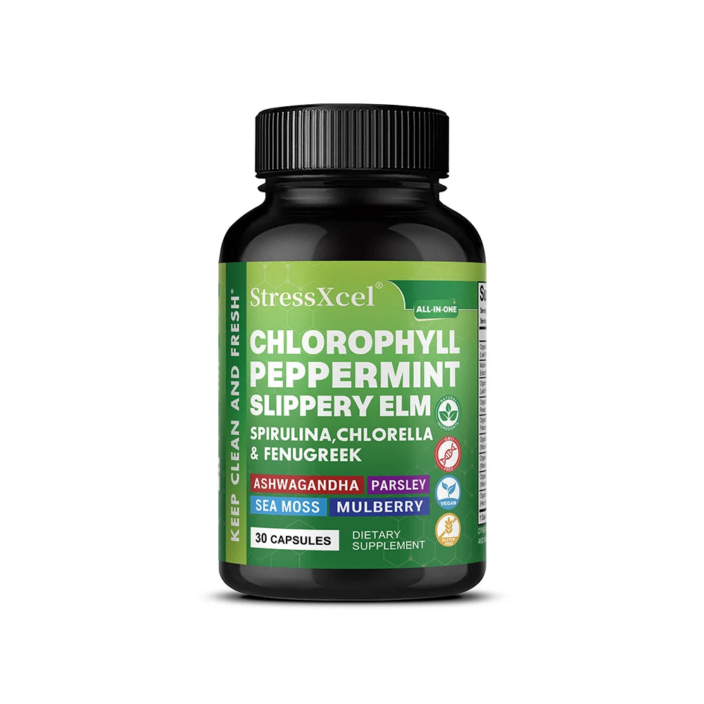 Spirulina & Chlorella Capsules – Detox, Energy & Immune Boost