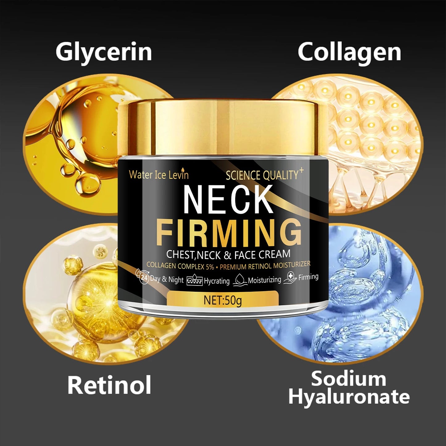 Water Ice Levin Collagen Retinol Cream – Face, Neck & Chest