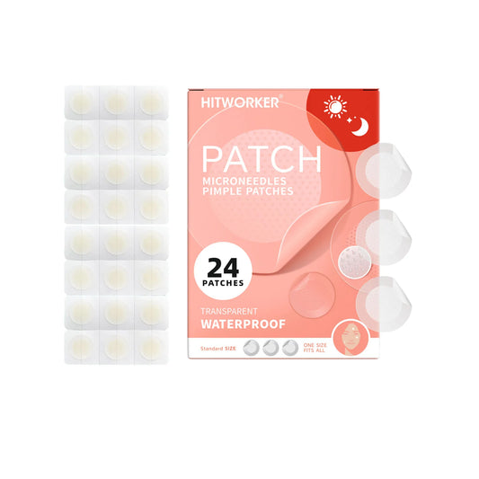 Hydrocolloid Acne Patches – Invisible, Waterproof, All Skin Types Acne Patch Peaceful Pleasures Health and Wellness 24