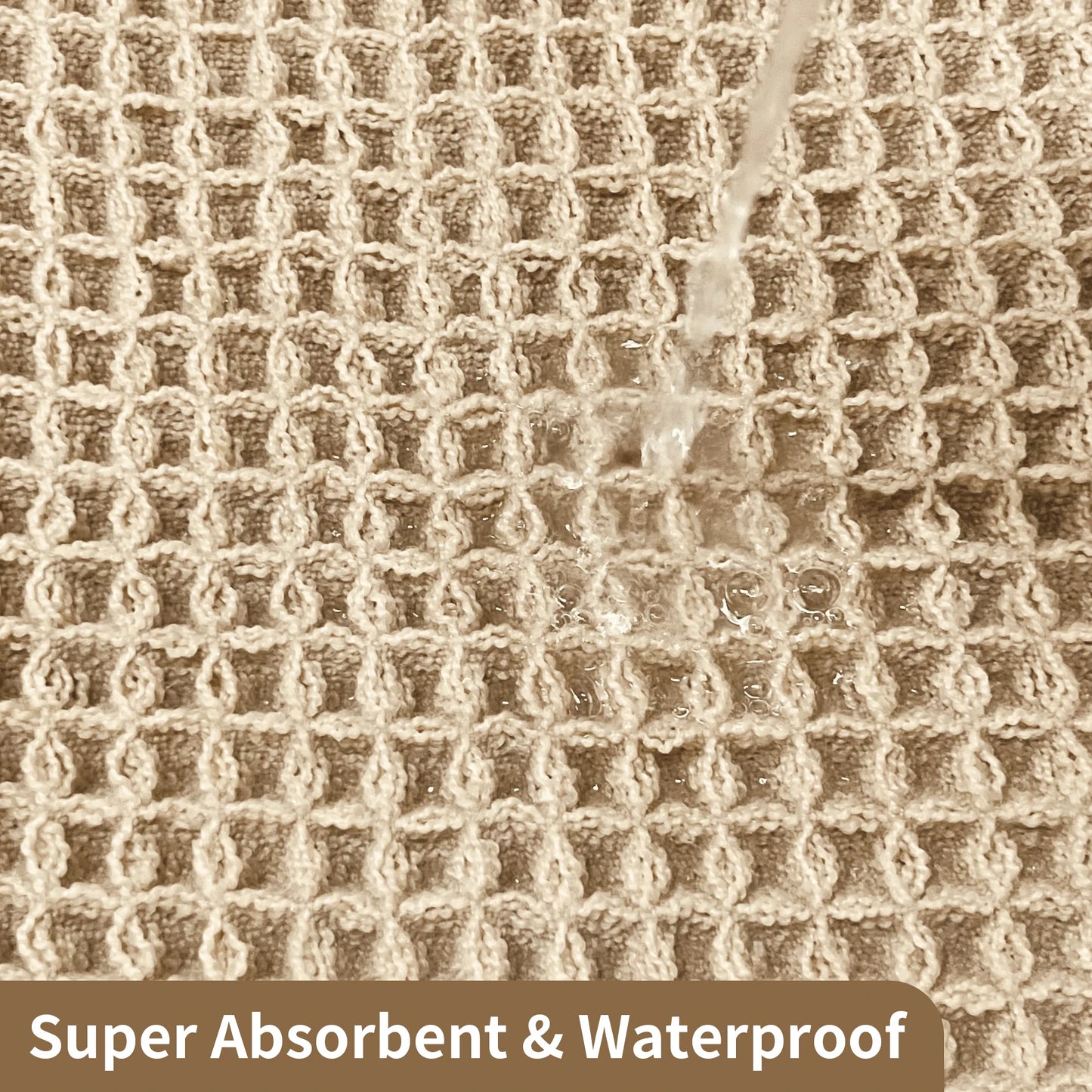 Waffle Bathroom Rugs Boho Bath Rugs Non Slip Washable Absorbent Bath Mats Ultra Soft Shower Mat for Bathroom Floor Tub Carpet Peaceful Pleasures Health and Wellness