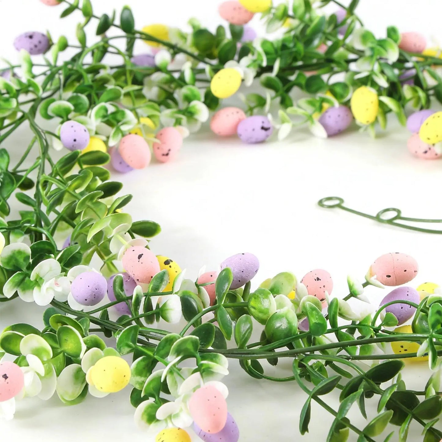 2-Pack Easter Egg Vine Garland – Spring Mantle & Wall Décor