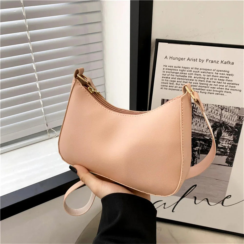 Women's Retro PU Leather Shoulder Bag | Minaudiere Crossbody