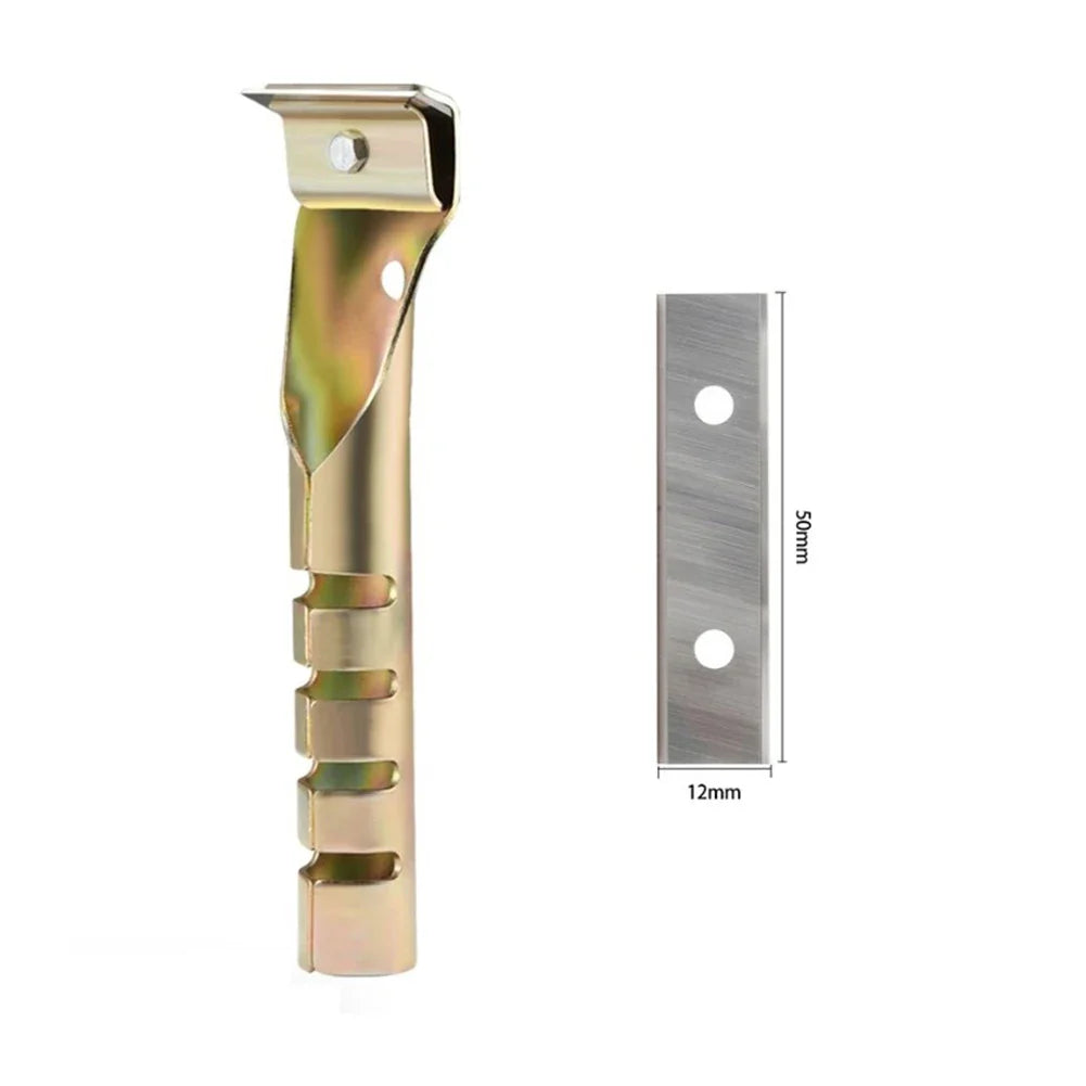 Heavy Duty Carbide Paint Scraper – Removes Paint, Glue & Rust
